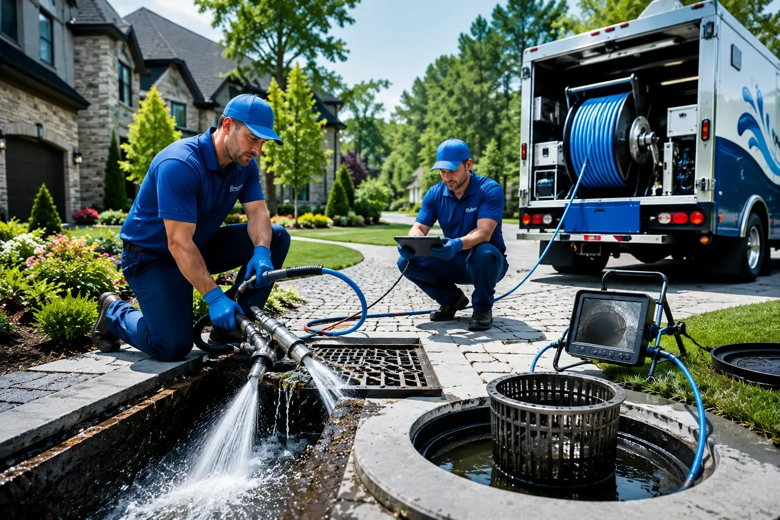 Local outdoor drain cleaning professionals in Brooks, GA