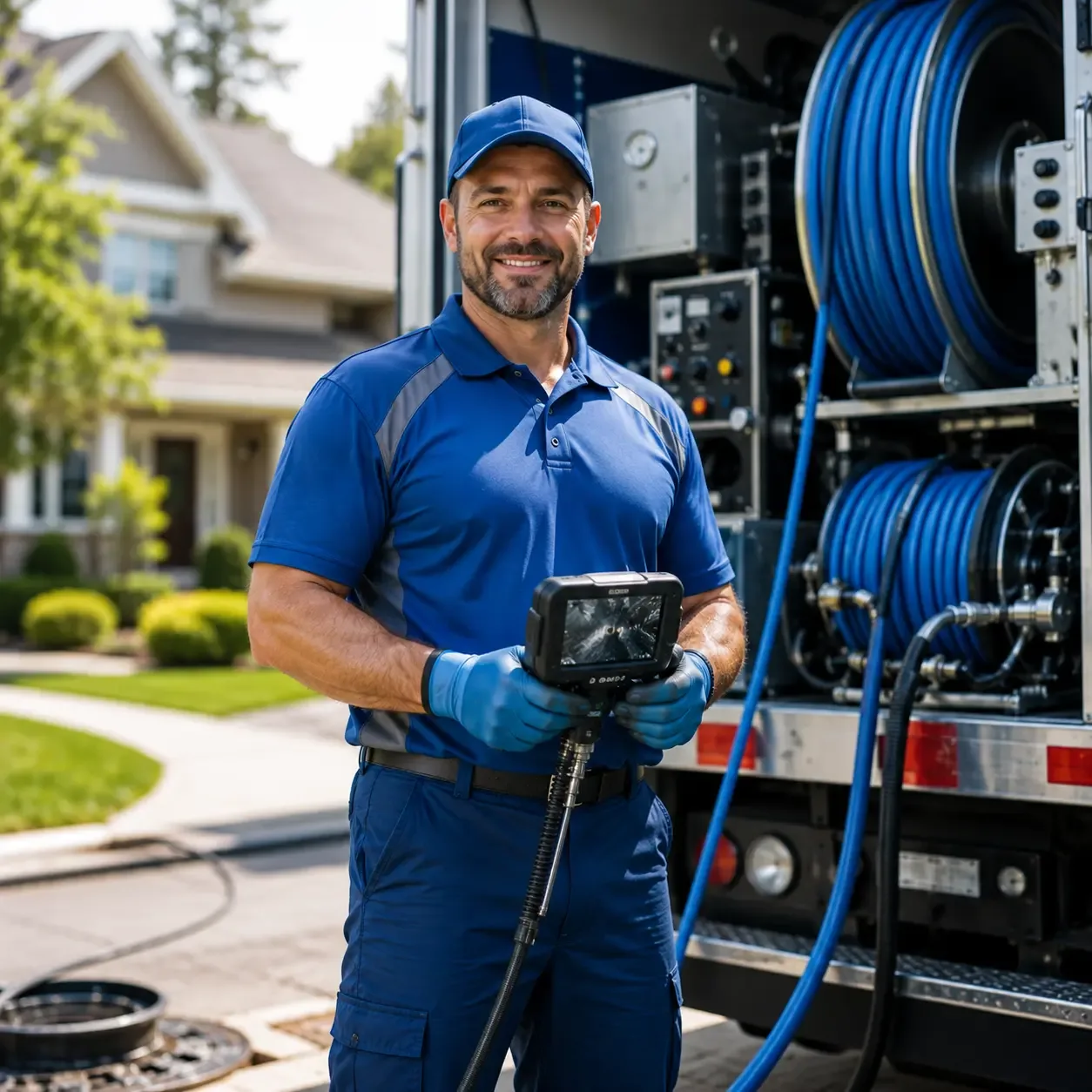 Local outdoor drain cleaning specialists in Brooks, GA